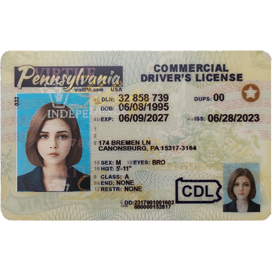 Pennsylvania (PA) CDL